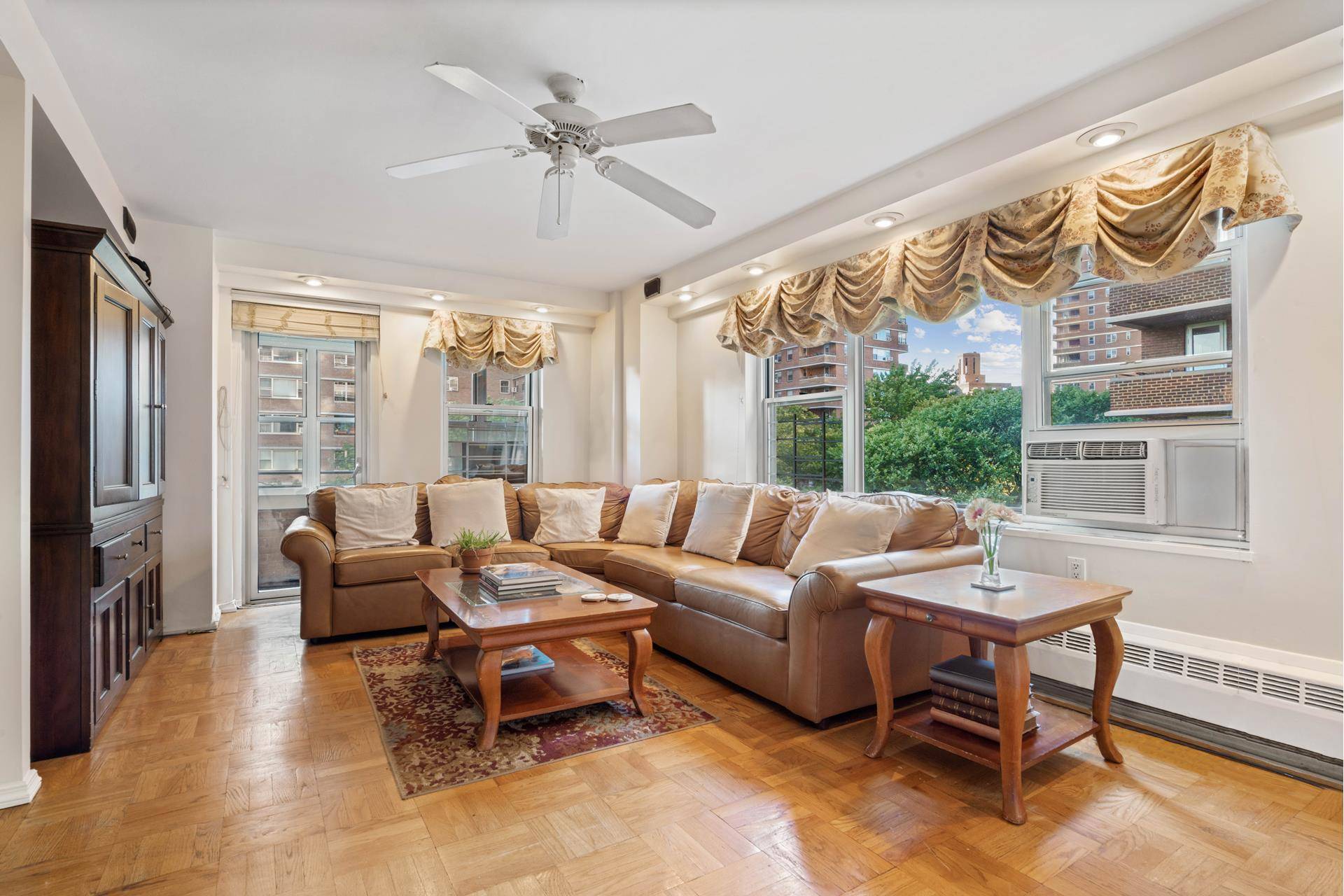 NEW PHOTO'S JUST ADDED ! Not virtual, but real images, show all 1, 353 square feet, same layout, of another apartment post architect's renovation.