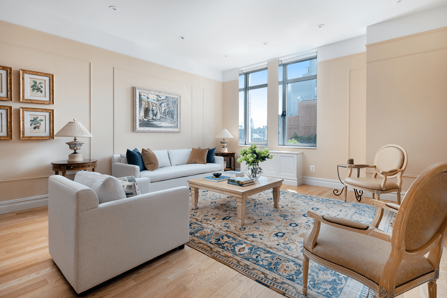11Q is the Chelsea Mercantile's largest south facing 1 bed with home office.