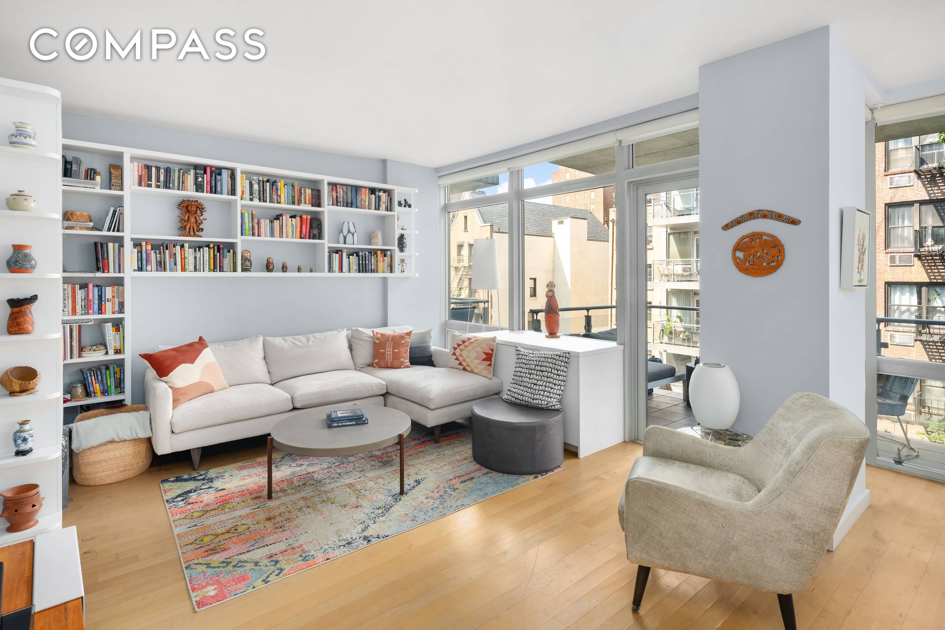 Prime East Village convertible 2 br 2ba condo with private outdoor space !