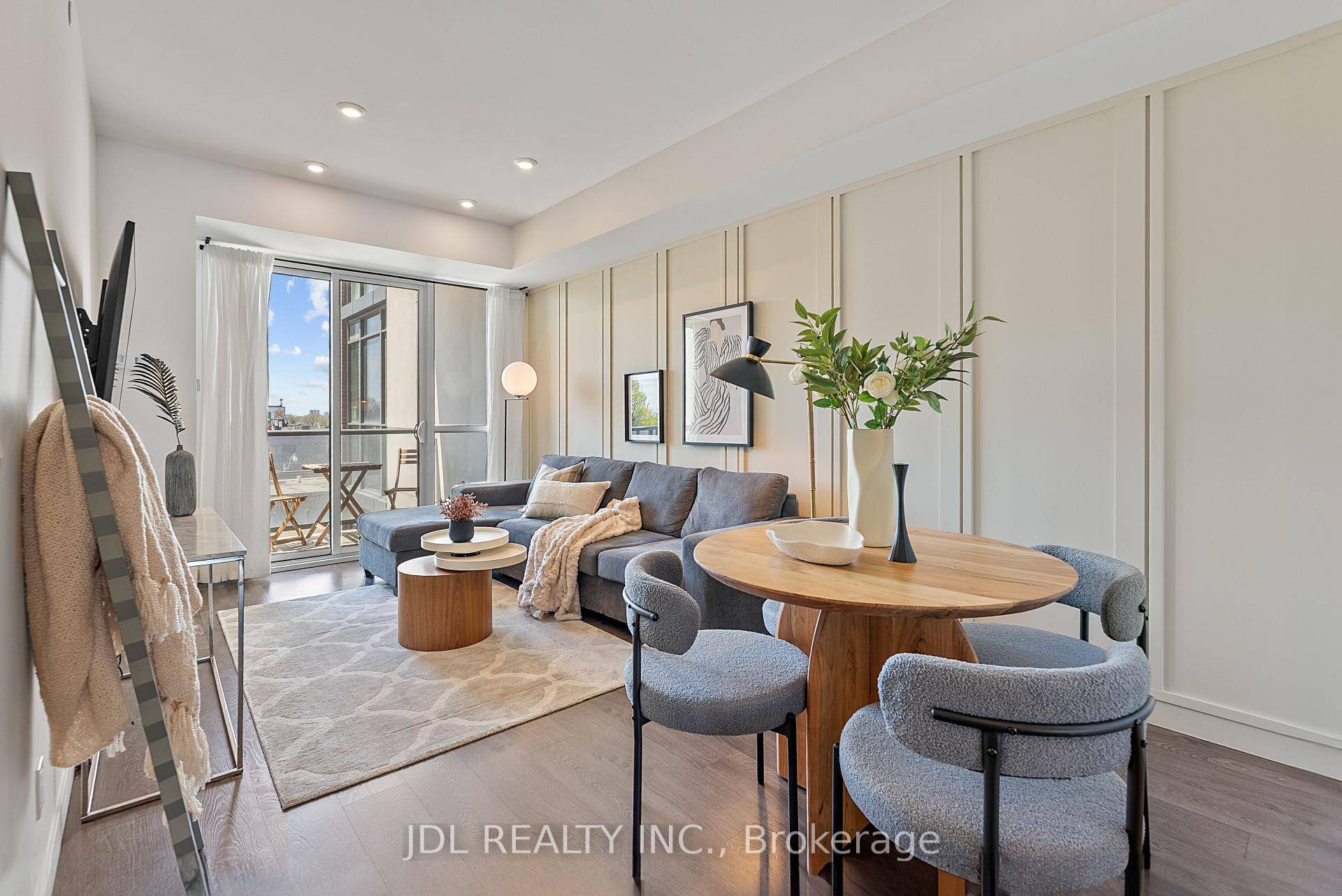Rarely offered family sized 2 bedroom, 2 bathroom, 1 parking suite perfectly located in the desirable Danforth community.