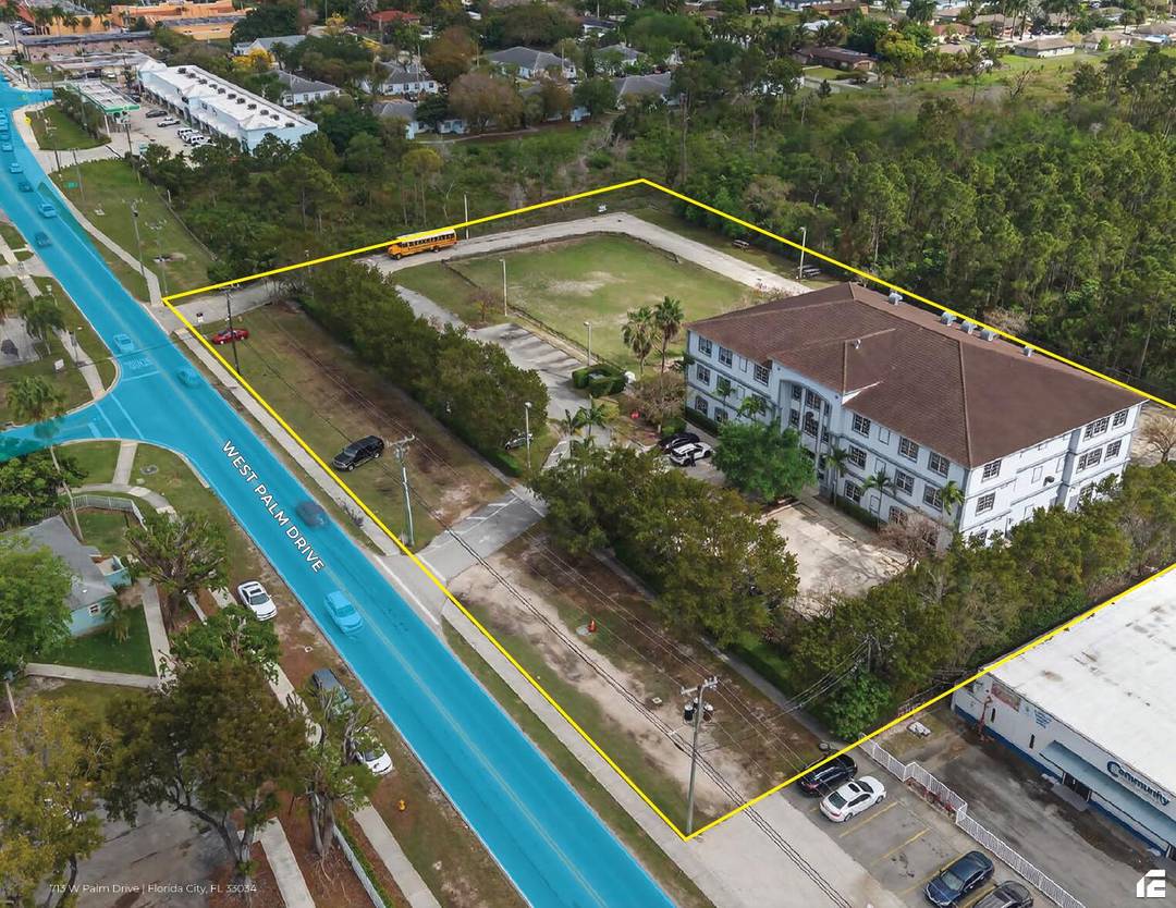 Rare single tenant NNN educational investment in Florida City's explosive South Dade growth corridor.