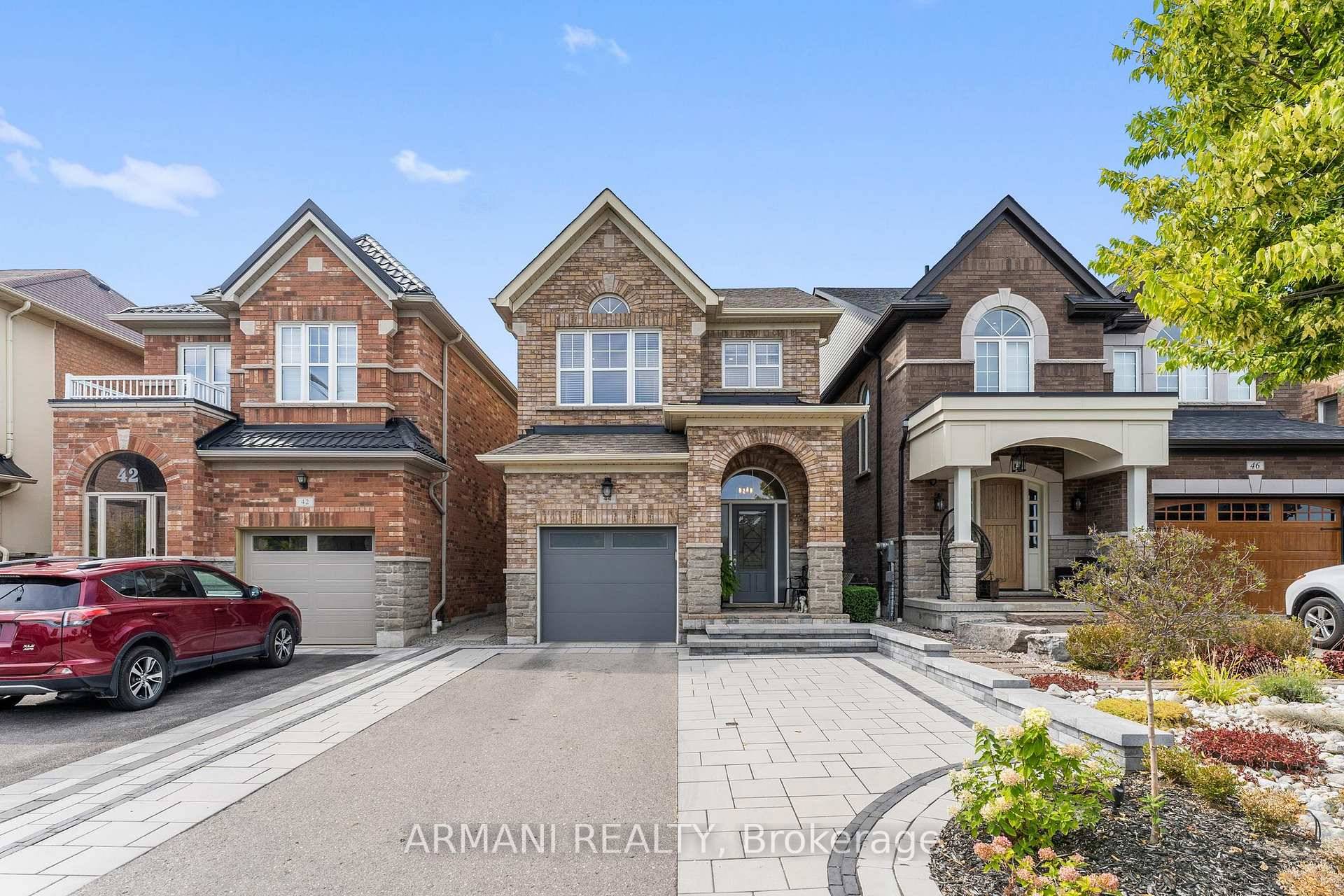 Meticulously maintained detached home in Maple with gorgeous curb appeal !