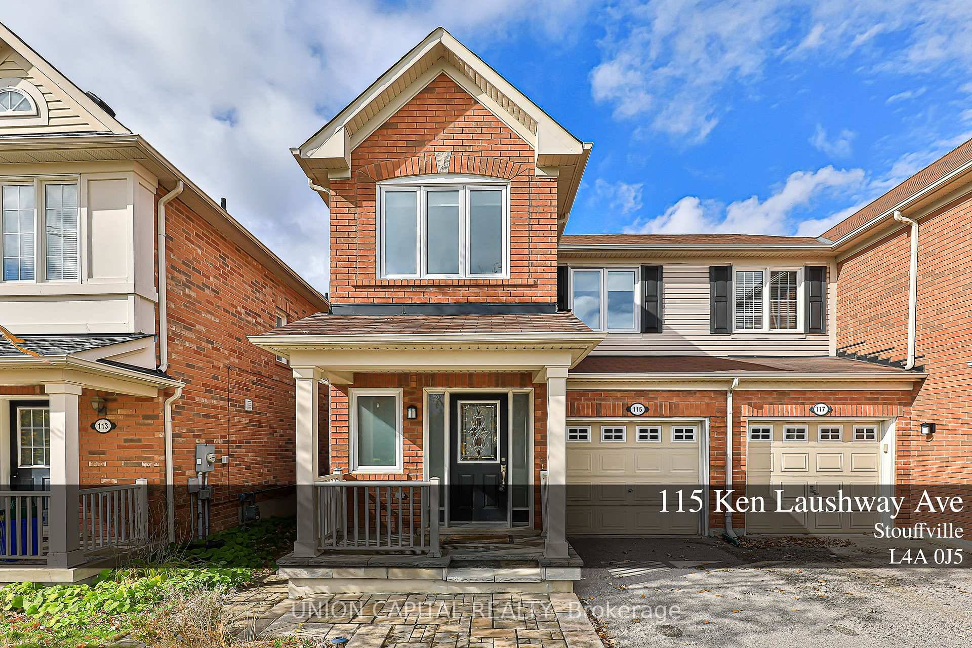This bright and spacious home features an open concept layout with hardwood flooring on the main level.