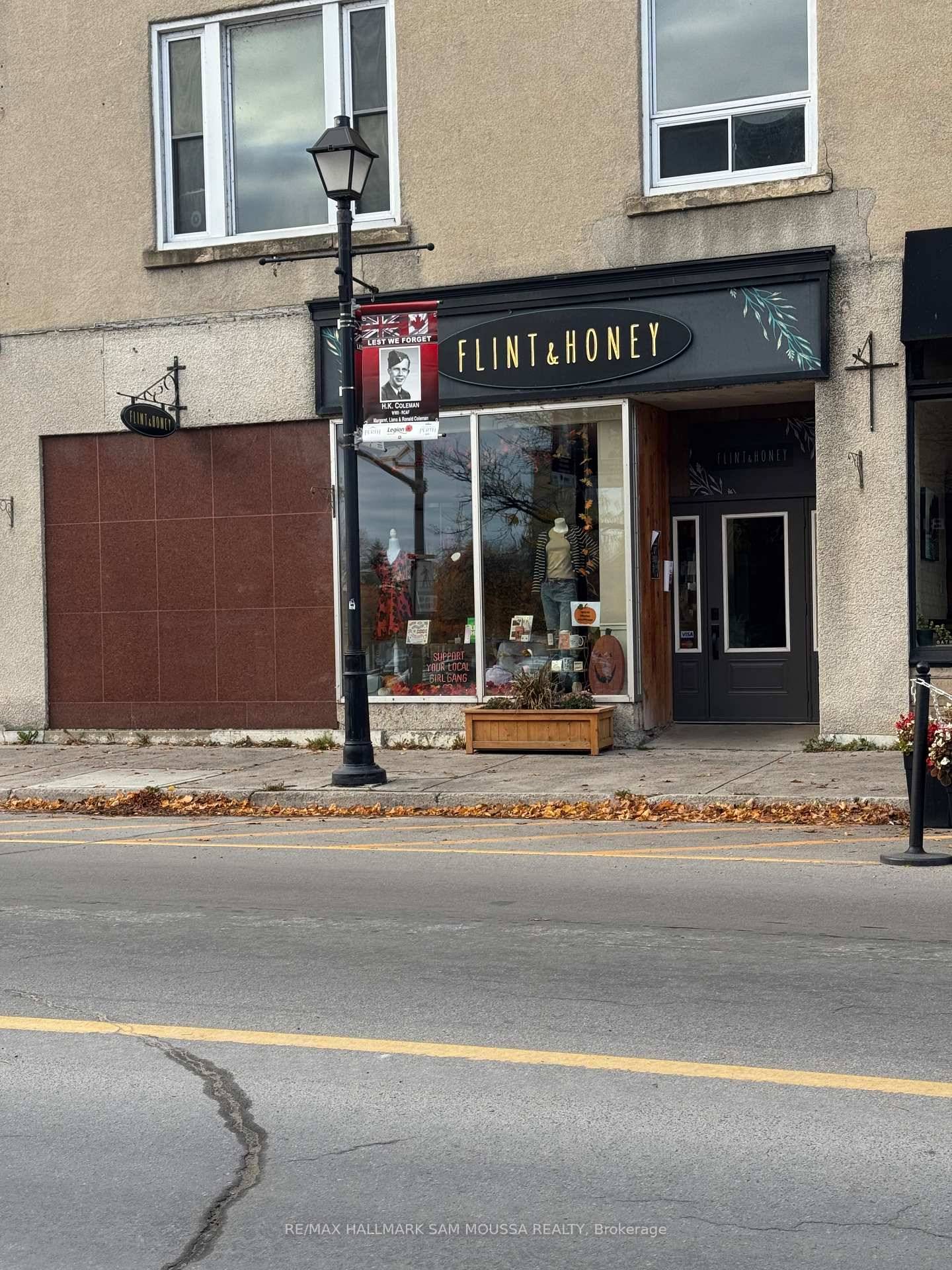 Beautiful renovated retail store on Gore St in downtown historic Perth.