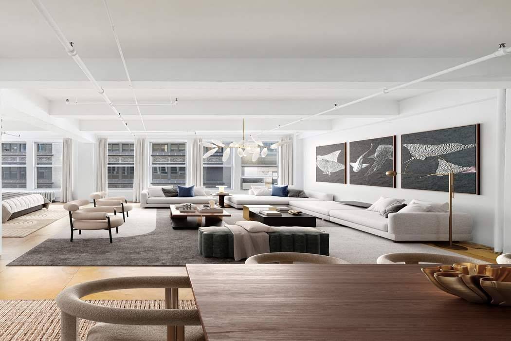 Opportunity to reimagine this classic Chelsea loft create one or two bedrooms or keep as an expansive, open, airy loft.