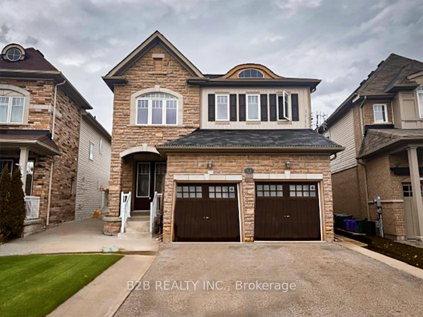 Beautiful Spacious 4 Bedroom and 4 Washroom homes 3 full washrooms at second floor 9' Ceiling On Main Floor Wooden Floors Pot Lights Large Kitchen W Granite Counter Top, Lots ...