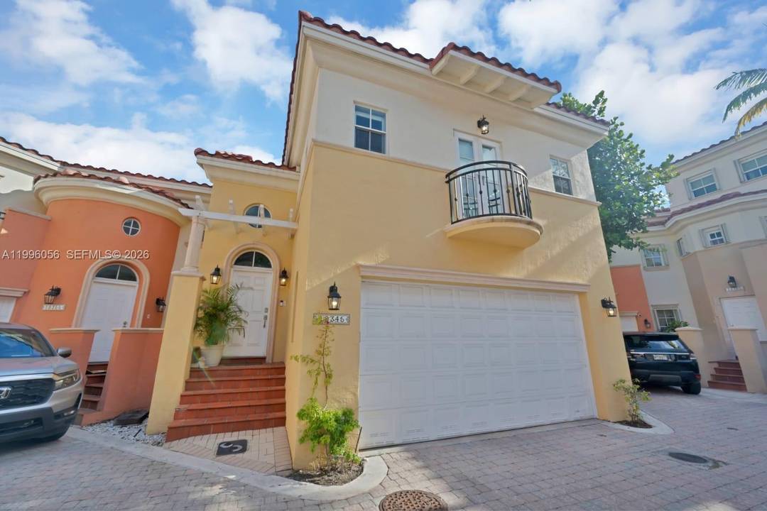 Discover one of the most desirable townhomes in Aventura, featuring the largest 3 bedroom floor plan in the elegant Mediterranean style community of Aventura Bay.