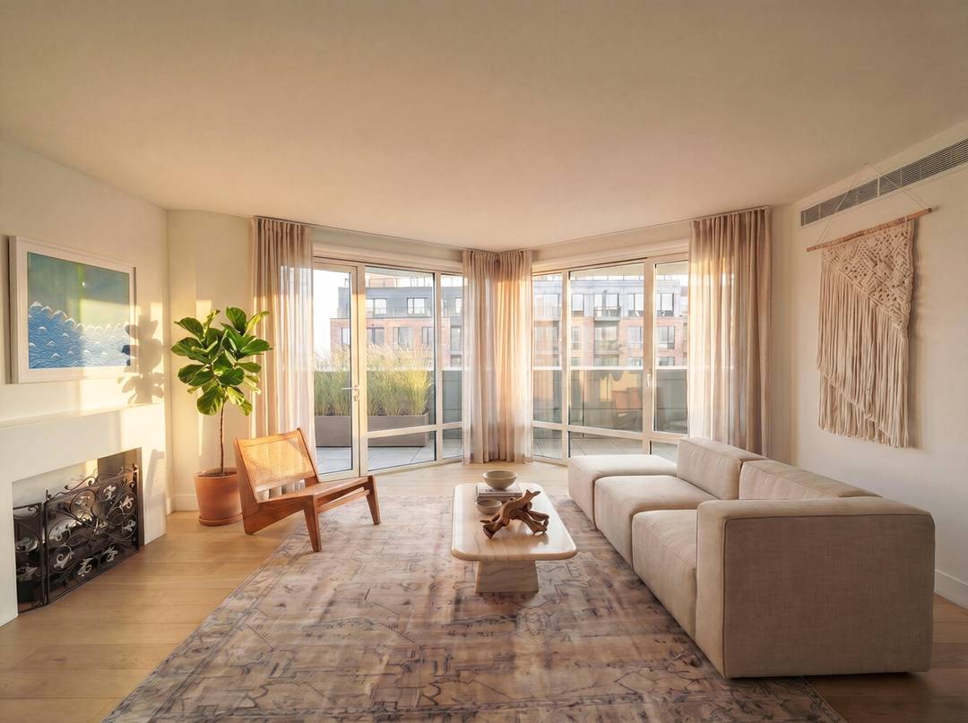Spacious and filled with natural light, this beautifully appointed two bedroom, two bathroom eastern facing condominium offers a refined coastal elegance rarely found in the Rockaways.