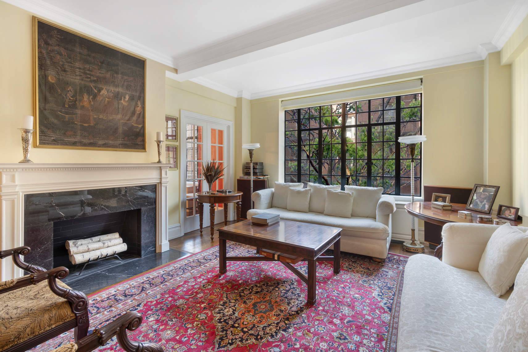 Stylishly unique, this 7 room apartment in a boutique prewar building in the desirable Sutton area represents a thoughtful combination of the C and D line.