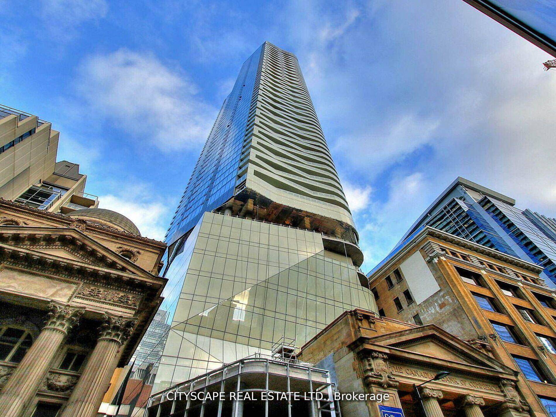 Beautiful 1 Bedroom Den suite at the iconic Massey Tower, 197 Yonge St perfectly situated across from the Eaton Centre in the vibrant heart of downtown Toronto !