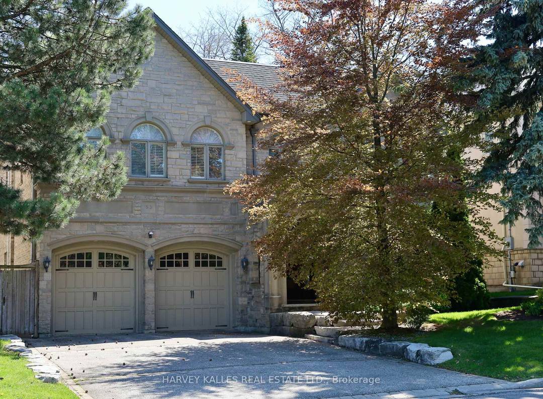 A truly stunning estate with Owen Sound stone and pre cast front elevation.