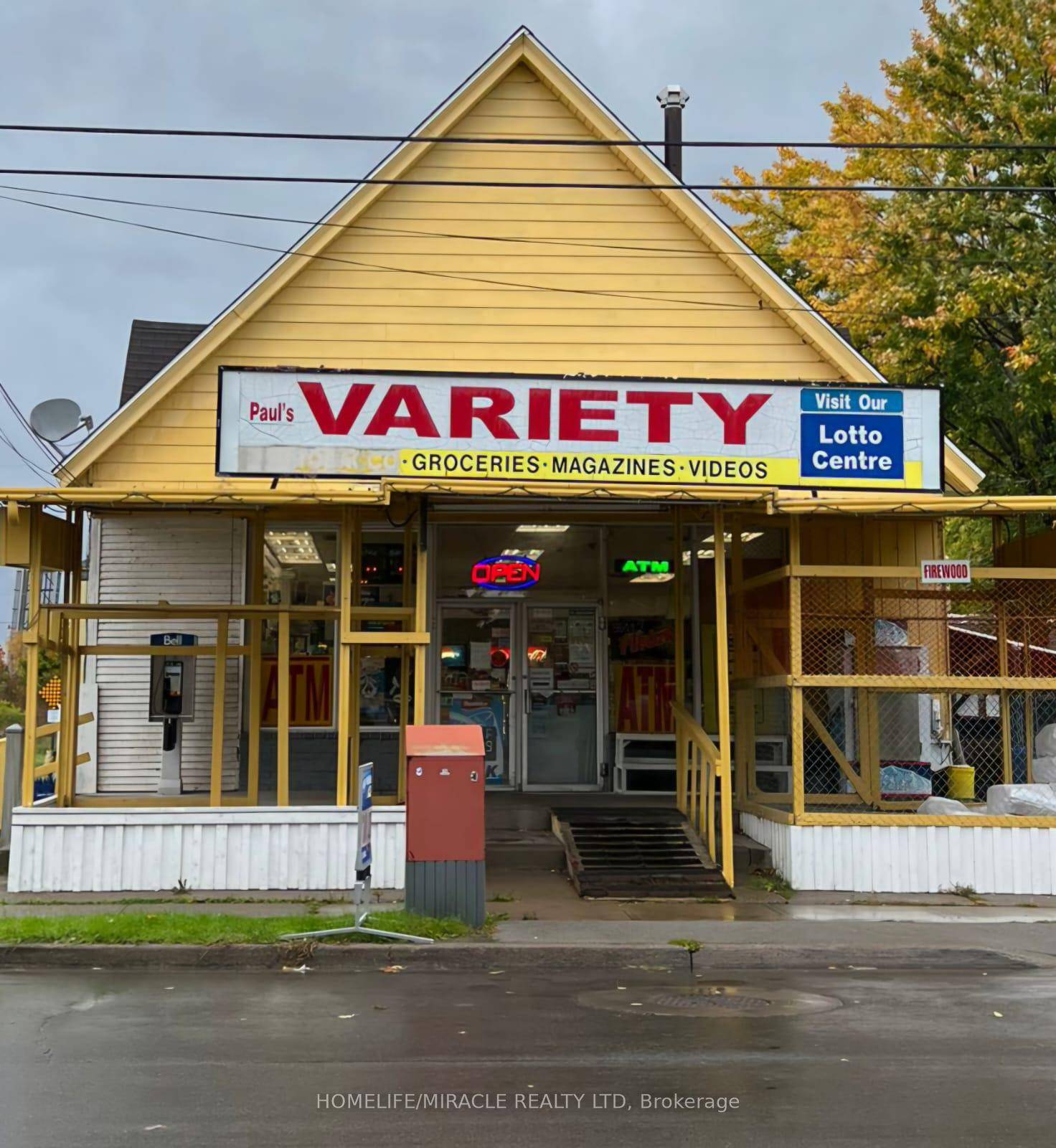 Golden Business opportunity to own a Convenience variety store with apartment.