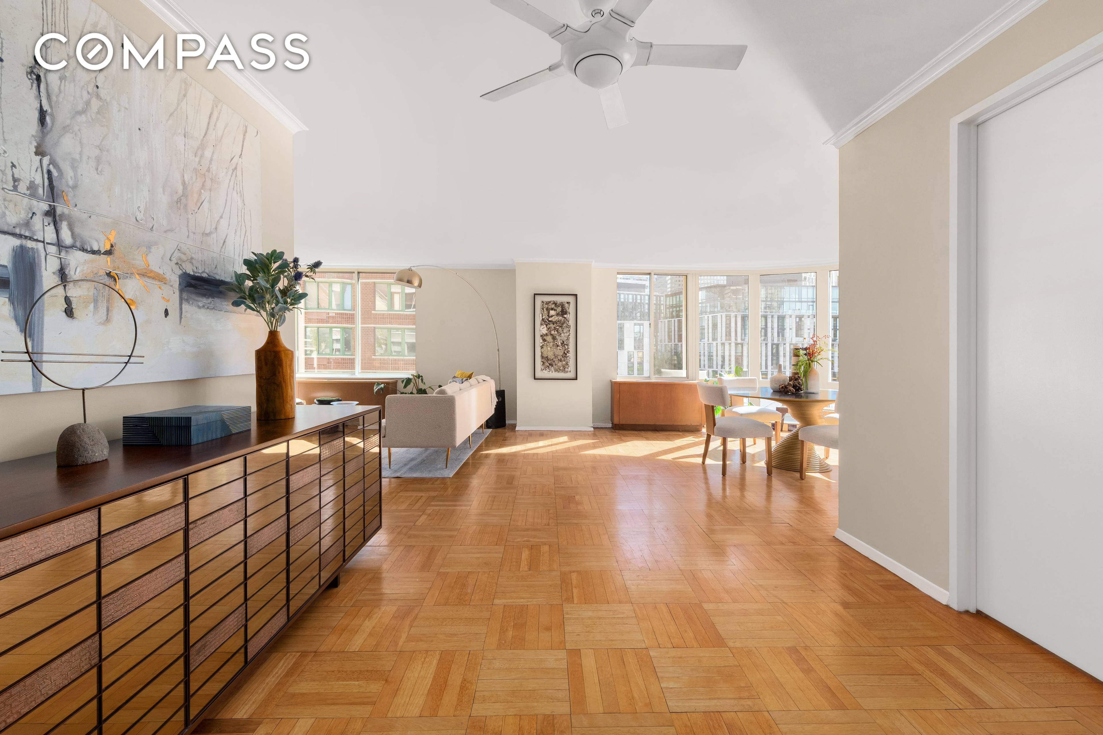 Welcome to this stunning high floor home at 303 Greenwich Street, Unit 9D, nestled in the heart of TriBeCa, one of the most sought after and vibrant neighborhoods in downtown ...