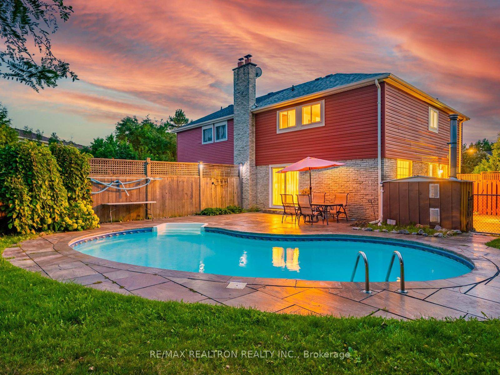 Semi detached Home with Rare Pie Shaped Backyard amp ; Pool Oasis Step inside the welcoming entryway and discover a thoughtful layout featuring a convenient powder room and your dream ...