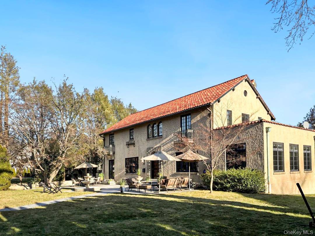 This stunning 3780 Square Foot Spanish Colonial sits on over one third of an acre, offering expansive yard space and exceptional privacy in one of Bronxville s most desirable residential ...