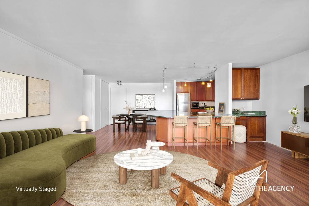 Residence 8C at 510 East 80th Street is a bright and spacious one bedroom, one and a half bathroom home with a private balcony and a highly functional layout that ...