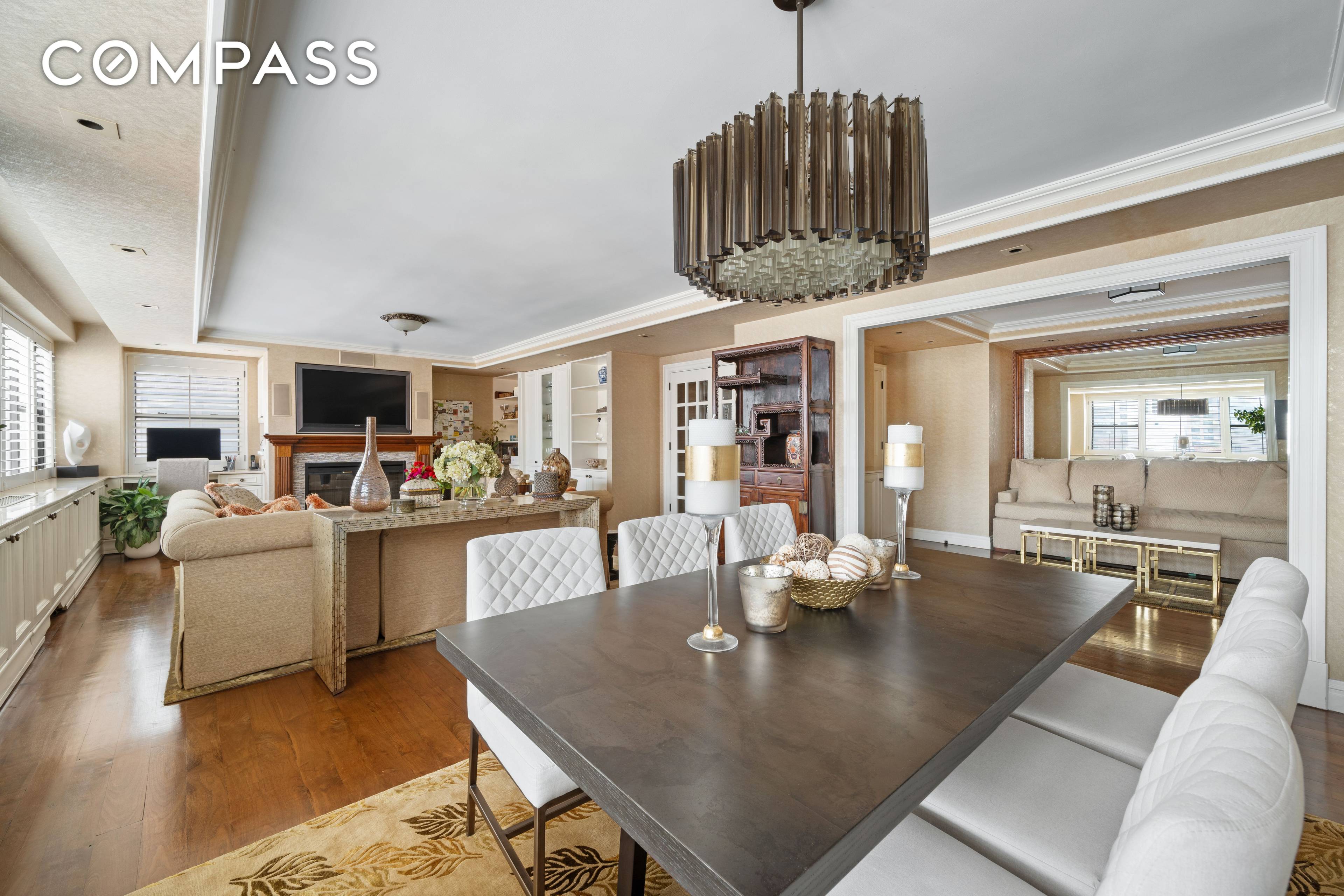 This meticulously renovated residence is the perfect fit for an expansive, sophisticated living experience.