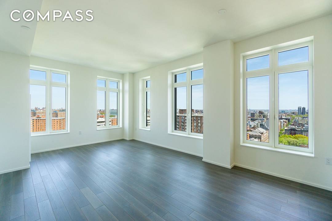 Spacious corner 2BR 2BATH in the coveted Vandewater with open views.