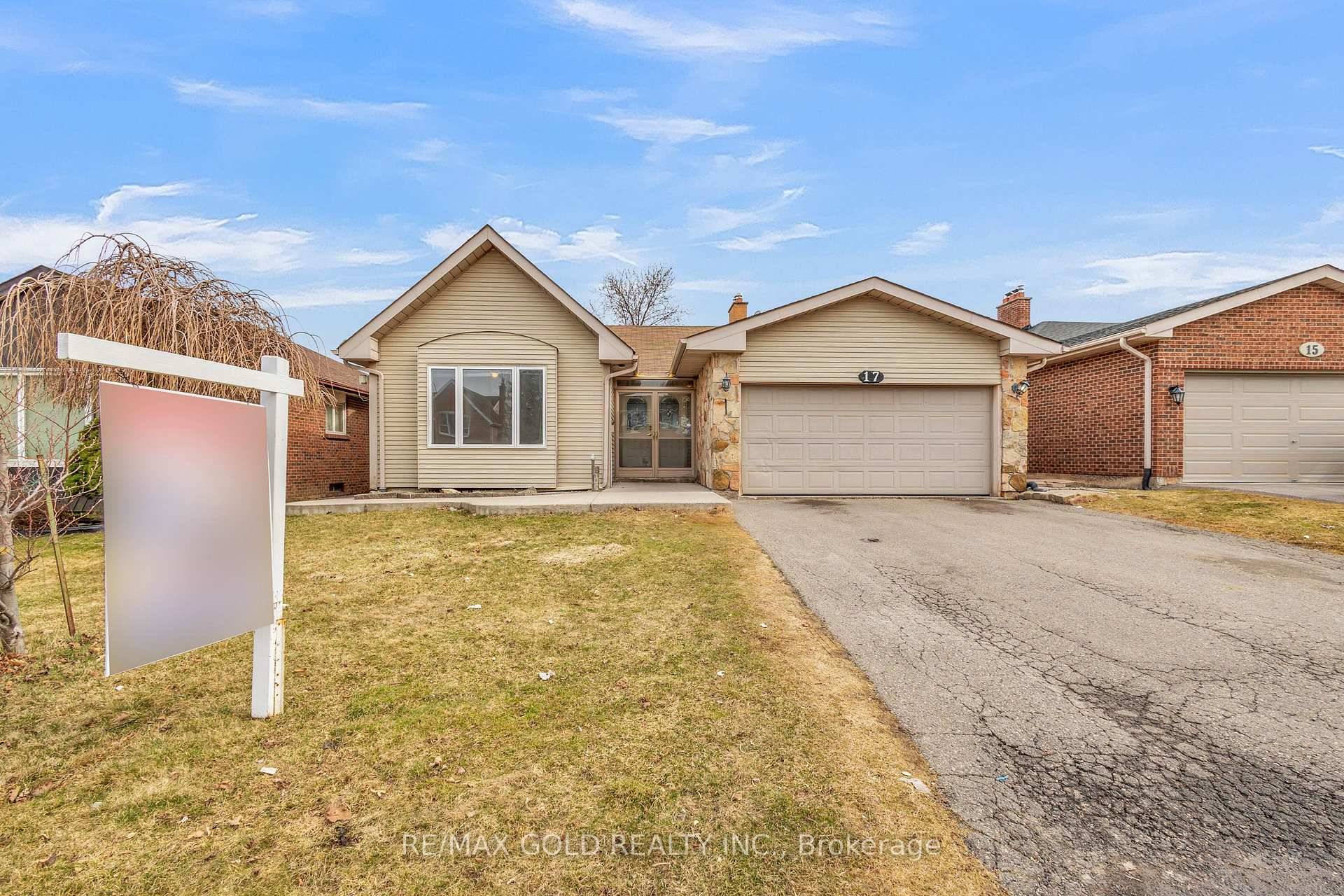Charming Detached Bungalow for Lease in Brampton Beautifully maintained 3 bedroom bungalow on a spacious lot with a double car garage.