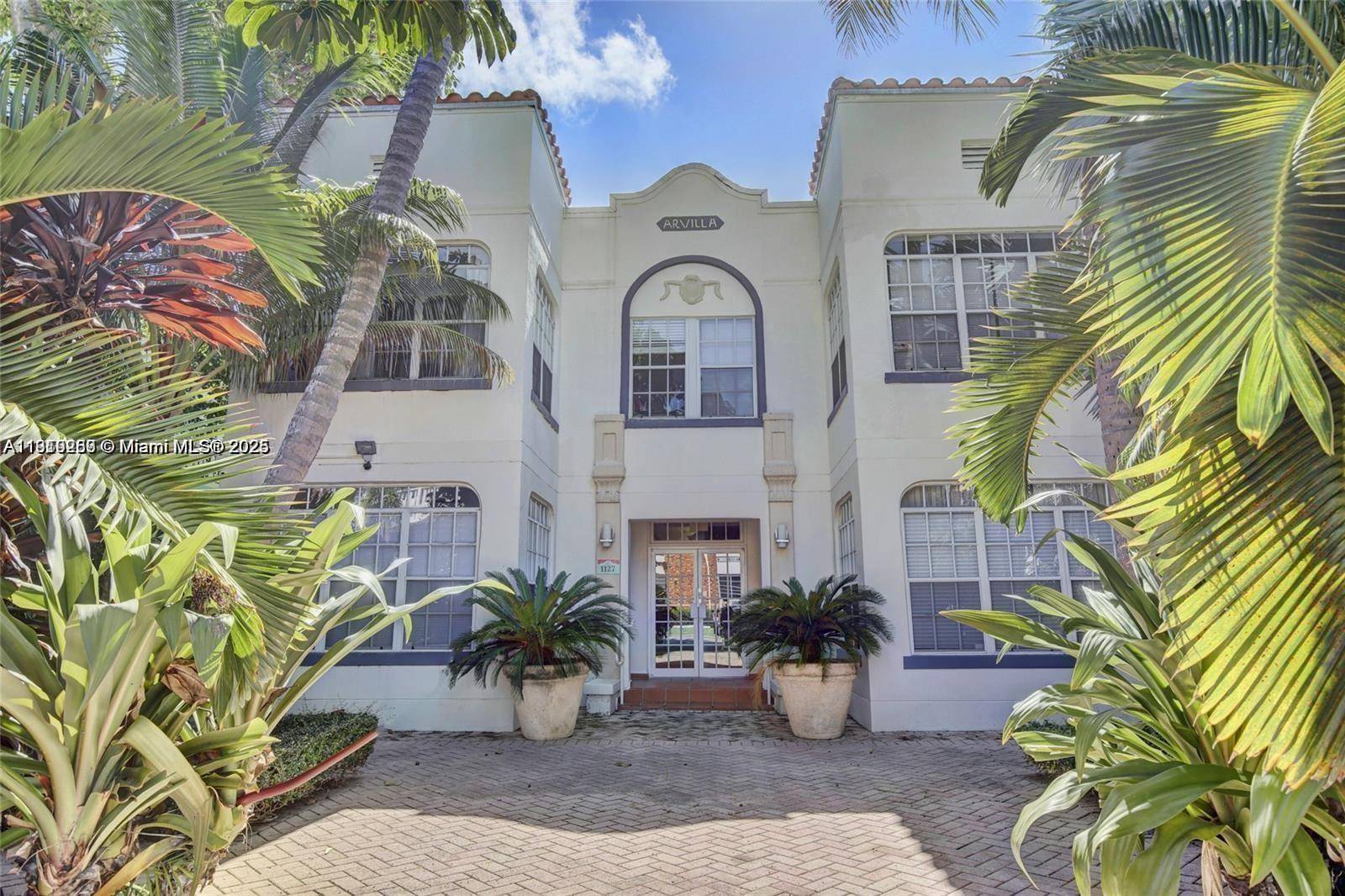 Charming Mediterranean revival building in the Heart of South Beach.