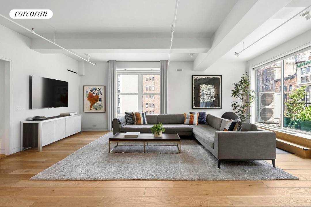 Fall in love with this spectacular NoMad loft with terrace, a home that immediately feels special the moment you step inside.