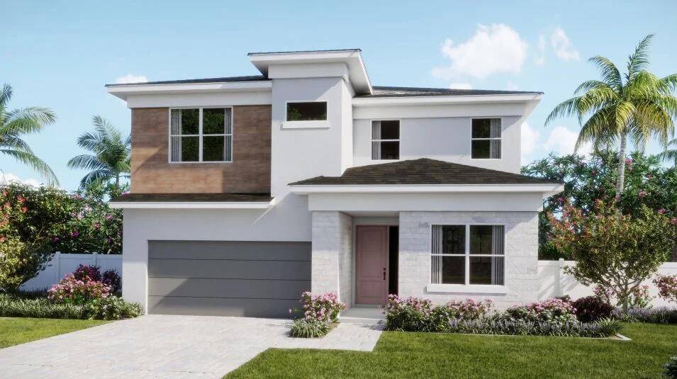 This two story home features a spacious and modern layout with ample room to live and grow.