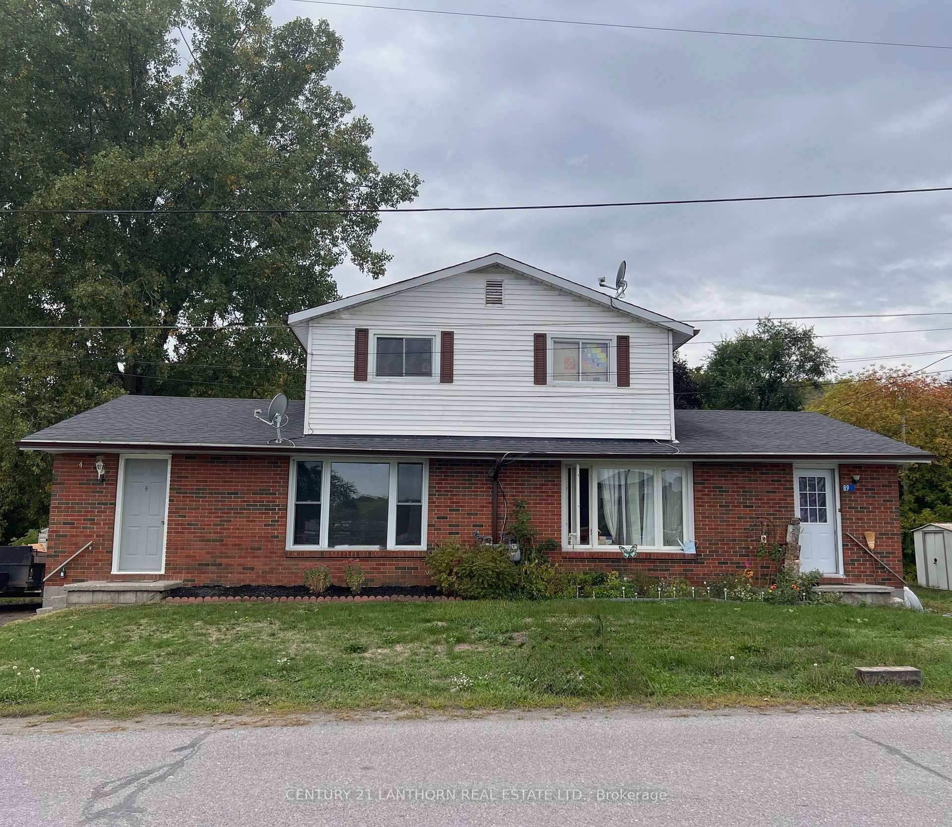 Live in one side and rent the other !