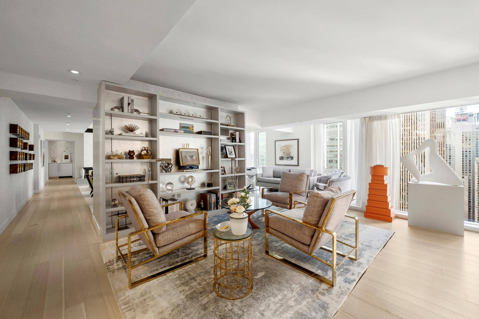 This 4 bedroom, luxury home is being offered furnished or unfurnished.