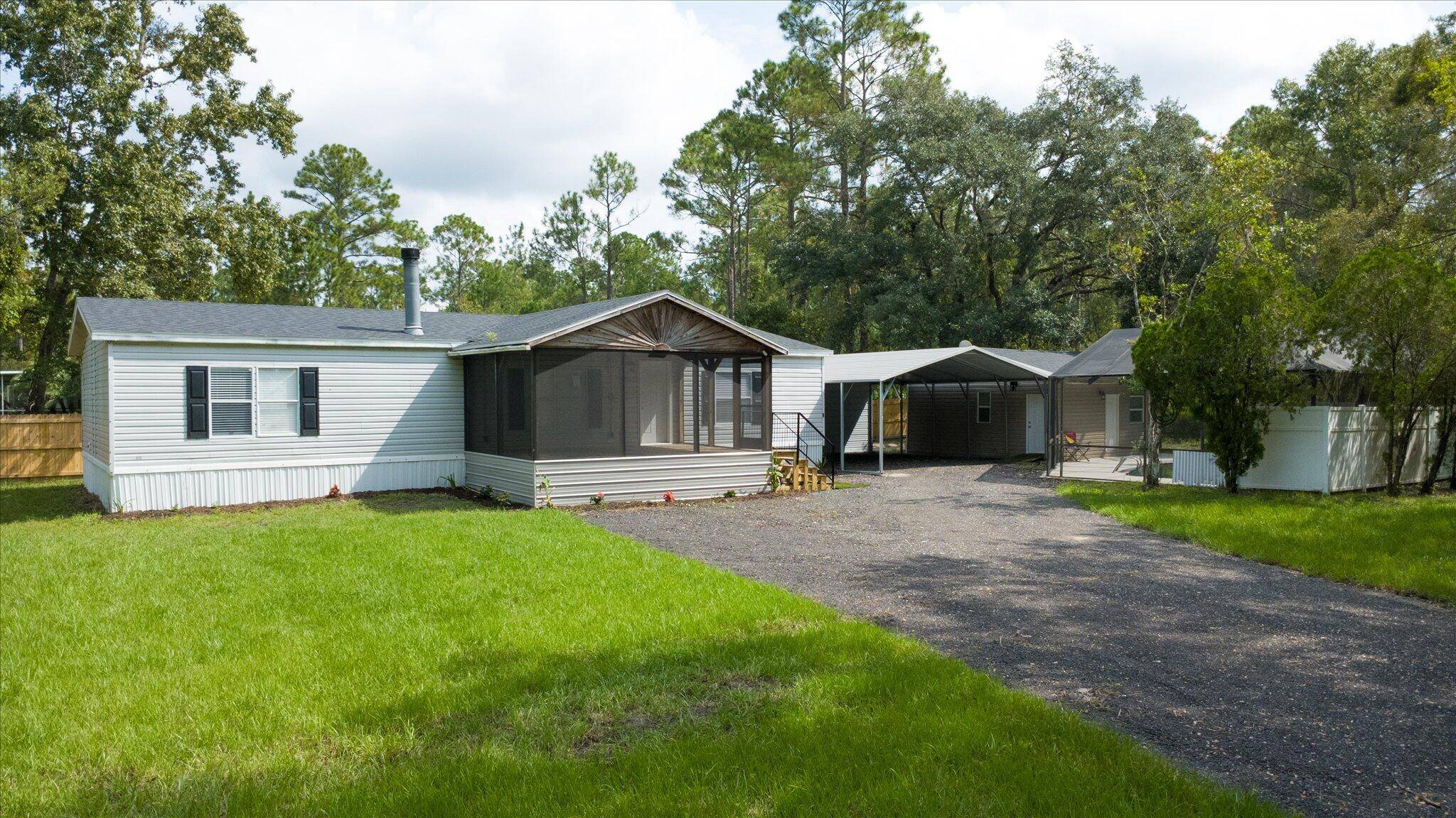 Move in ready 3BR 2BA home with pool, pool house carport !