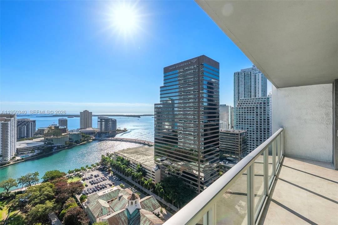 Enjoy breathtaking bay, river, and city views from this spacious 3 bed, 3 bath corner residence in the coveted 500 Brickell East Tower.