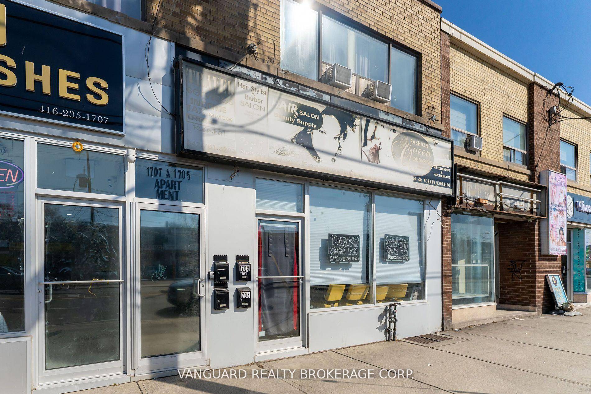 Presenting a unique opportunity at 1705 1707 Jane Street, a distinctive mixed use property located in Toronto's vibrant Weston neighborhood, offering versatile space, making it an attractive investment opportunity.