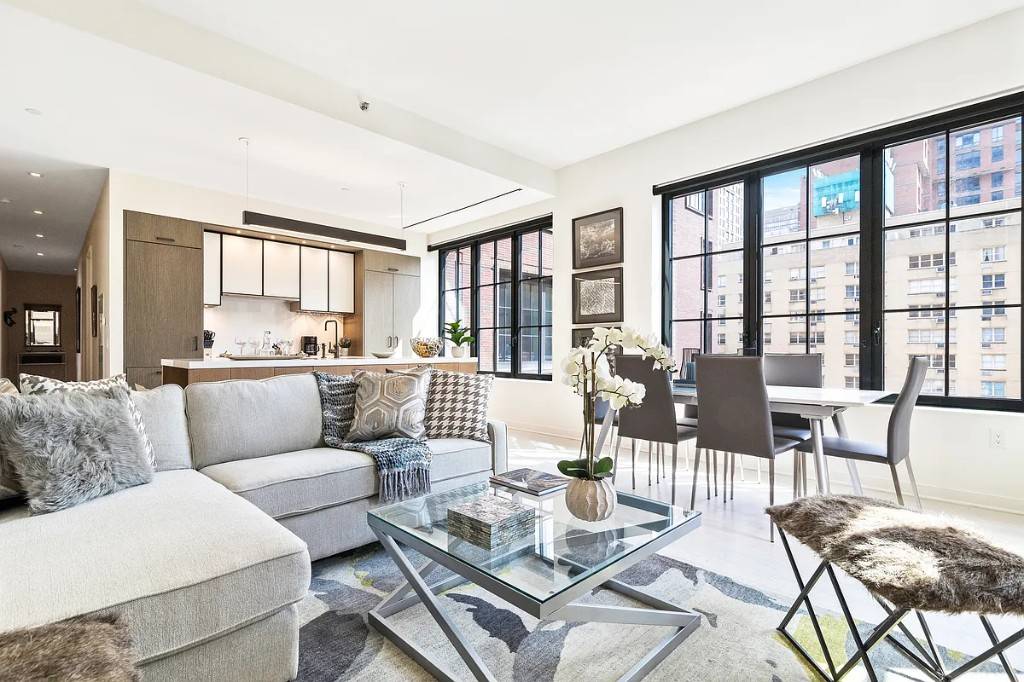 This large, sun filled, triple exposure 2 bedroom, 2.