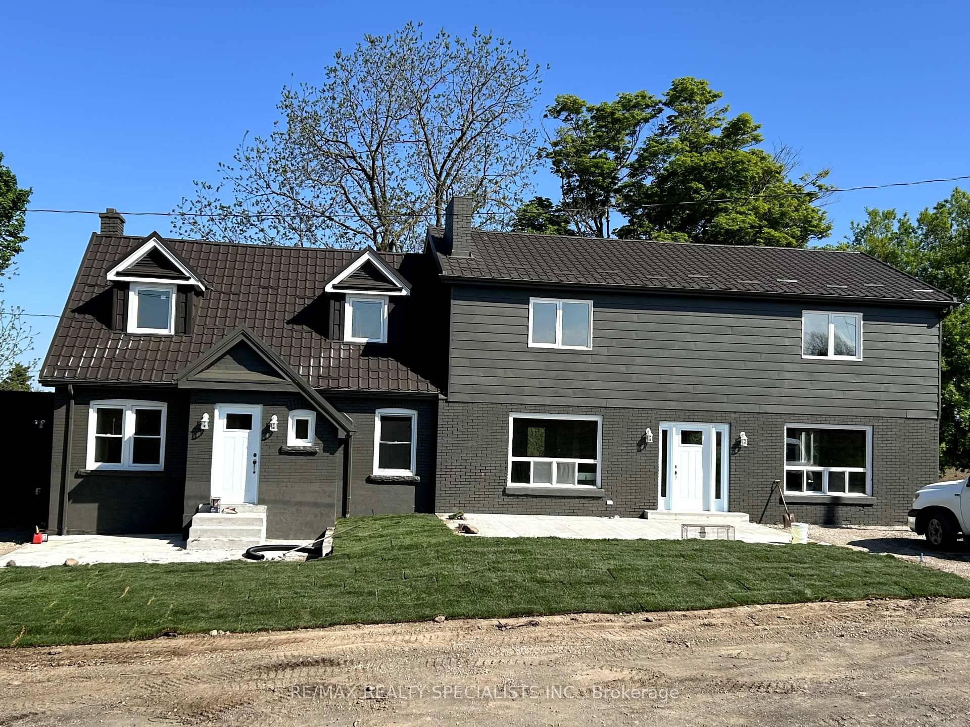 Fully renovated inside and out, this stunning 2 bedroom, 2 bathroom semi detached home at 8731 Trafalgar Rd is available for lease at 2, 300 month plus utilities.