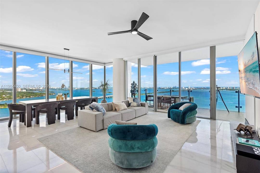 Experience elevated waterfront living in this exceptional 34th floor residence at Missoni Baia.