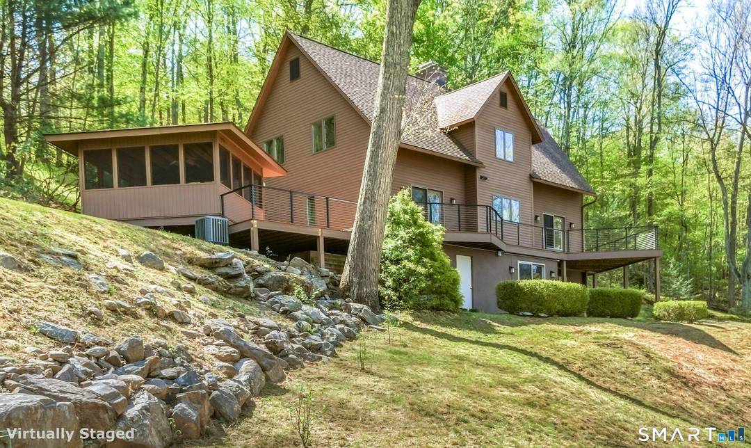 Discover modern serenity in this private contemporary retreat nestled on 3.