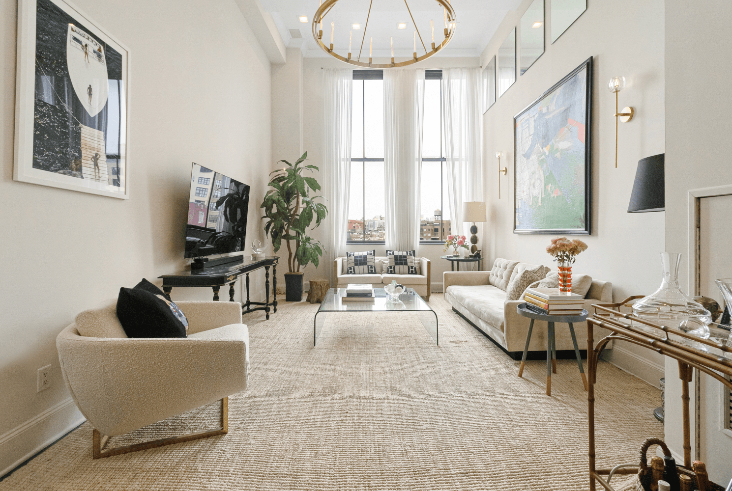 Renovated to perfection, this timeless yet classic West Village duplex is one of a kind.
