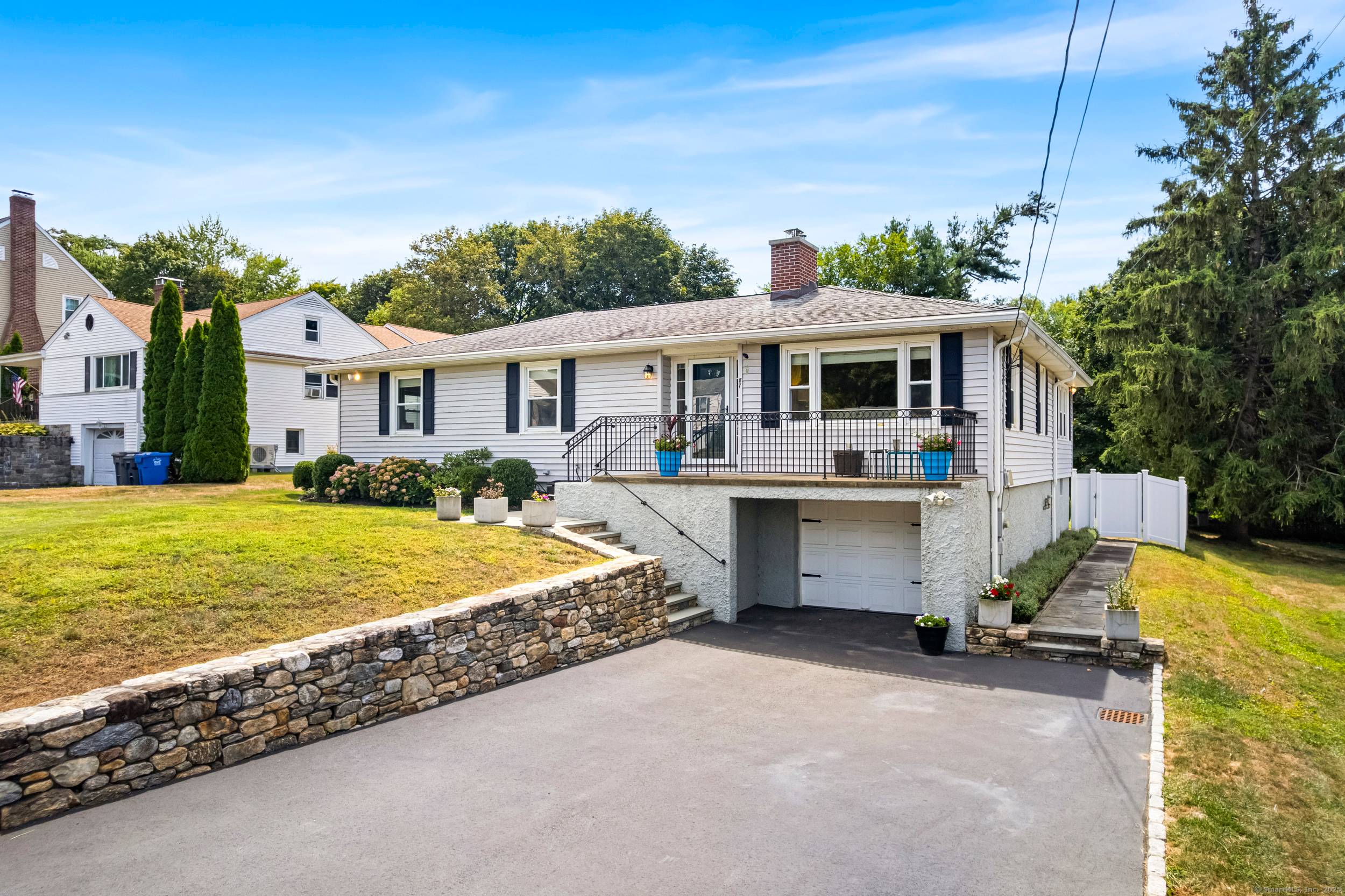 This updated 3 bed, 2 bath ranch offers easy one level living with central air.