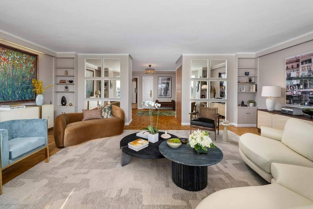 A Rare Fifth Avenue Penthouse with Iconic Central Park Views.