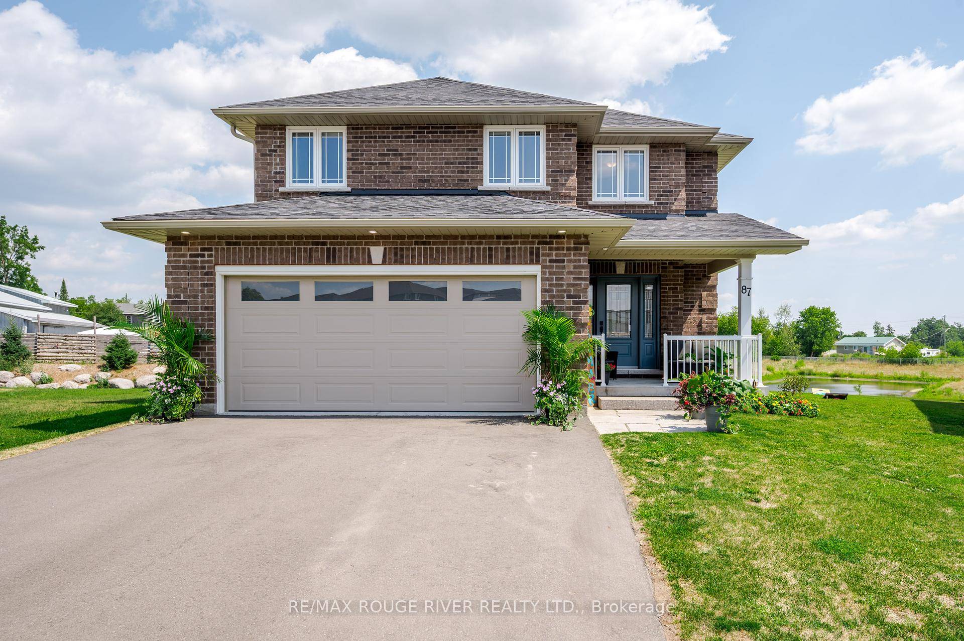 Discover this 2022 build by Expert Craftsmanship by Peterborough Homes, positioned at the end of a cul de sac, on an oversize lot, offering added privacy and serene views backing ...