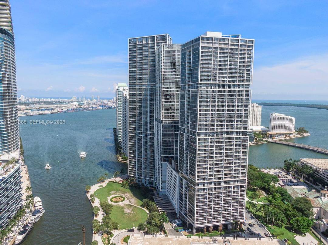 Luxurious waterfront masterpiece unit at iconic Icon Brickell Tower 1 with astonish Brickell Key and Biscayne Bay views.
