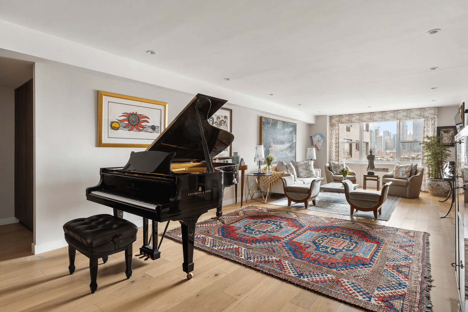 Welcome to Residence 8H at 45 Sutton Place South a thoughtfully upgraded and light filled two bedroom, two bathroom home with panoramic East and West exposures.