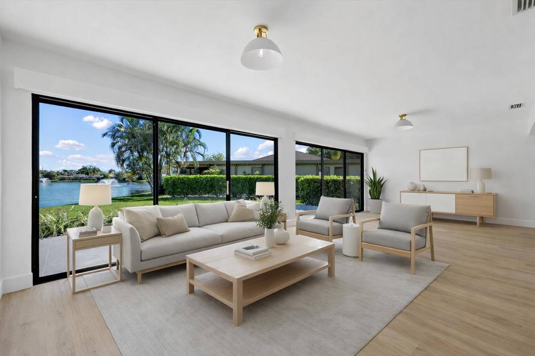 Experience luxury living in this lakefront beautifully renovated 3 bedroom, 2.