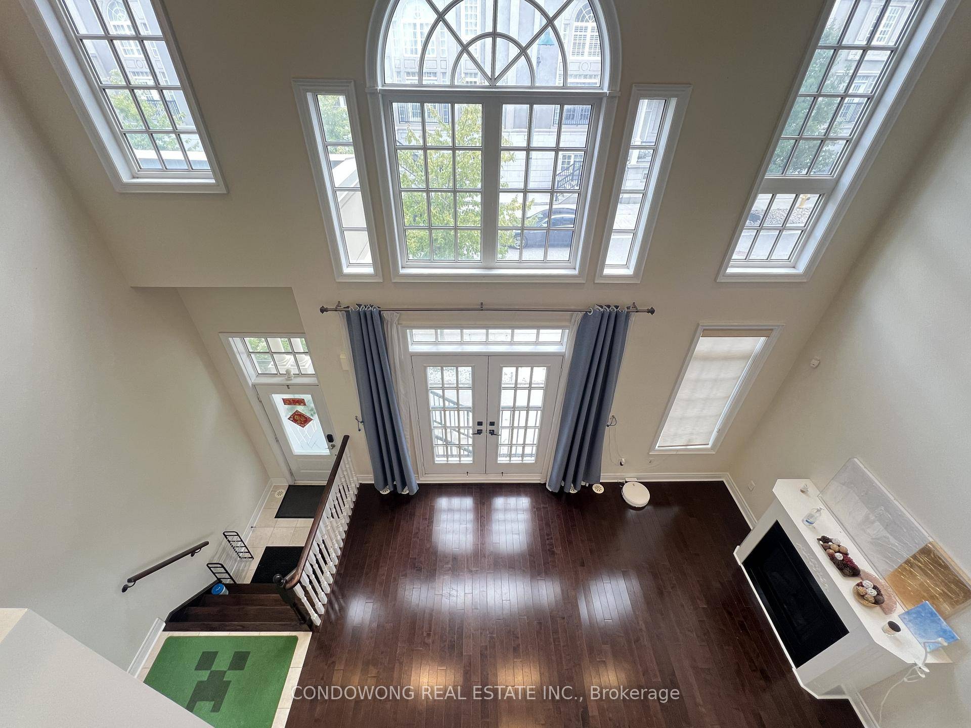 Luxurious end unit freehold townhome, featuring a private elevator and an expansive 400 sq.