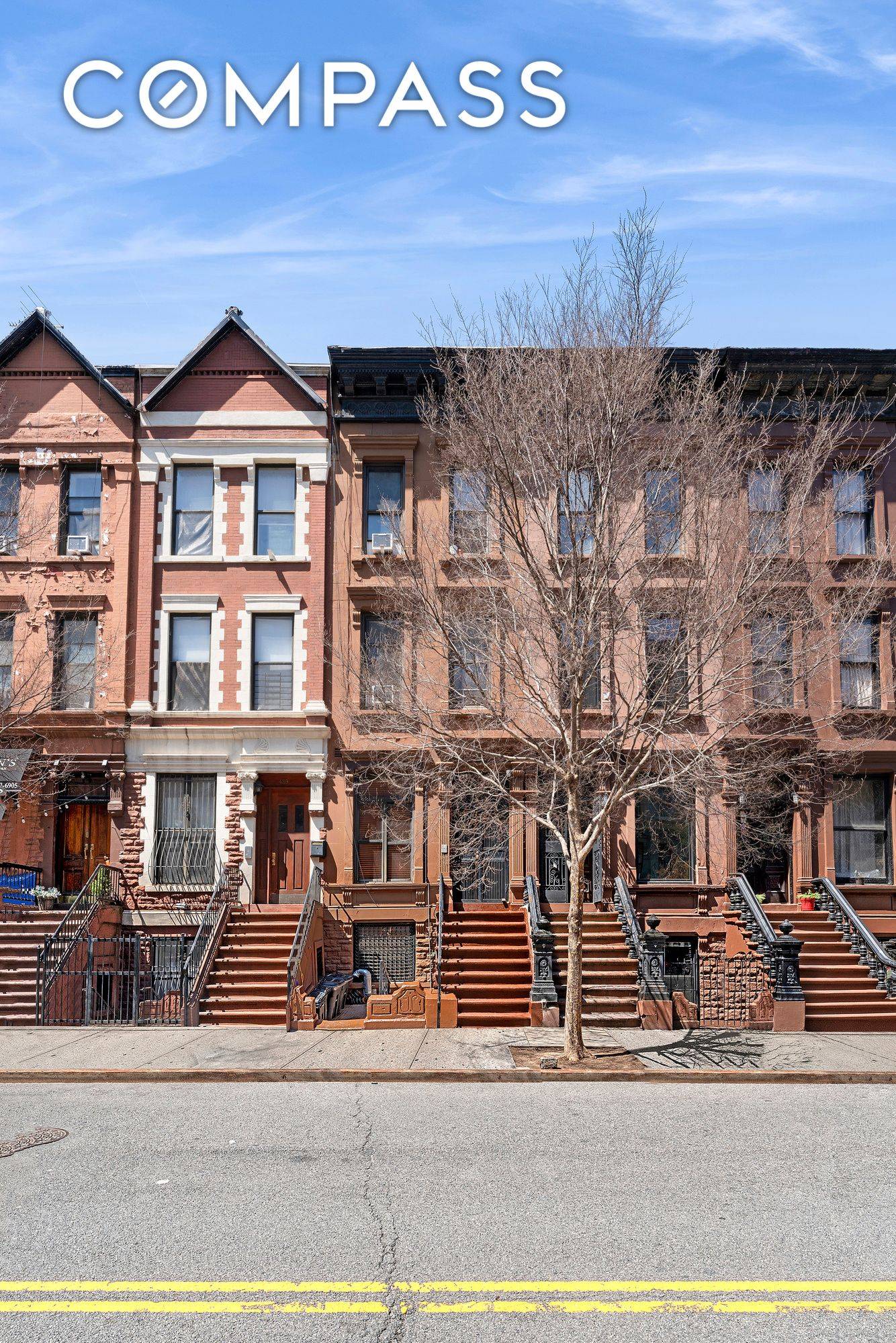 491 Manhattan Avenue is a 3 story apartment building located on a tree lined street in South Harlem.