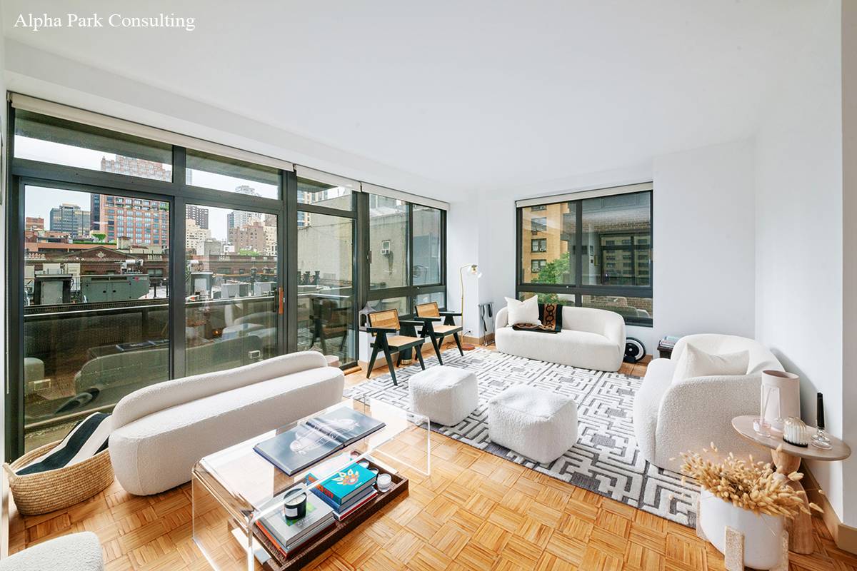 Experience luxury living in this spacious, recently updated, north facing split 2 bedroom, 2.