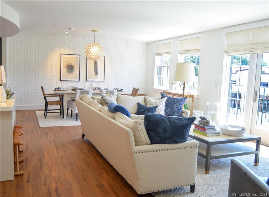 HIGH END LIVING This home is located in the Golden Triangle of downtown Westport.