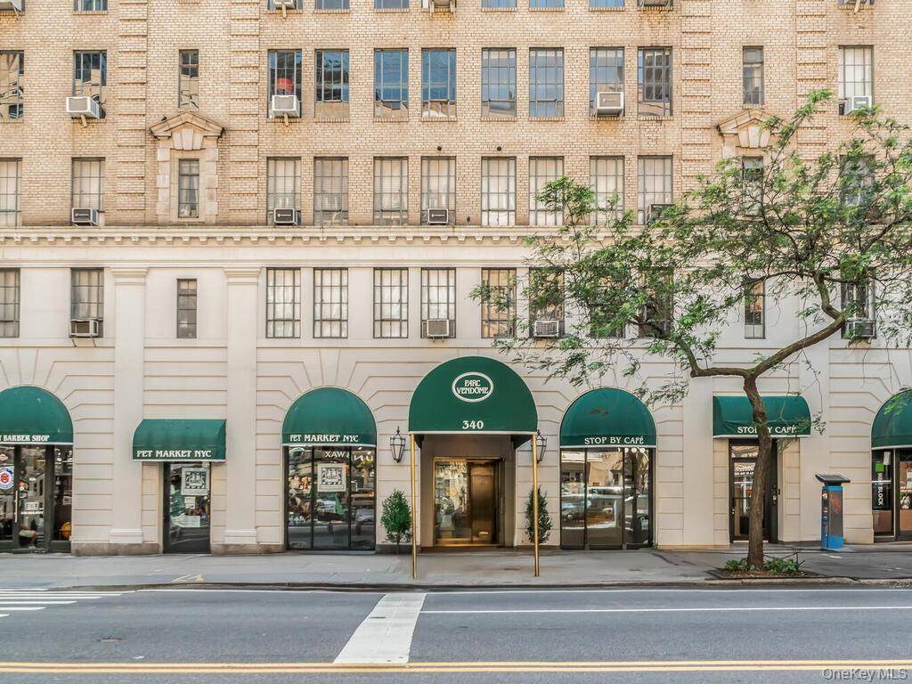 Spacious Studio Jr. 1 Bedroom at the Prestigious Parc Vendome Condominium Columbus Circle Discover this exceptionally large studio currently configured as a true one bedroom with a pressurized divider, but ...