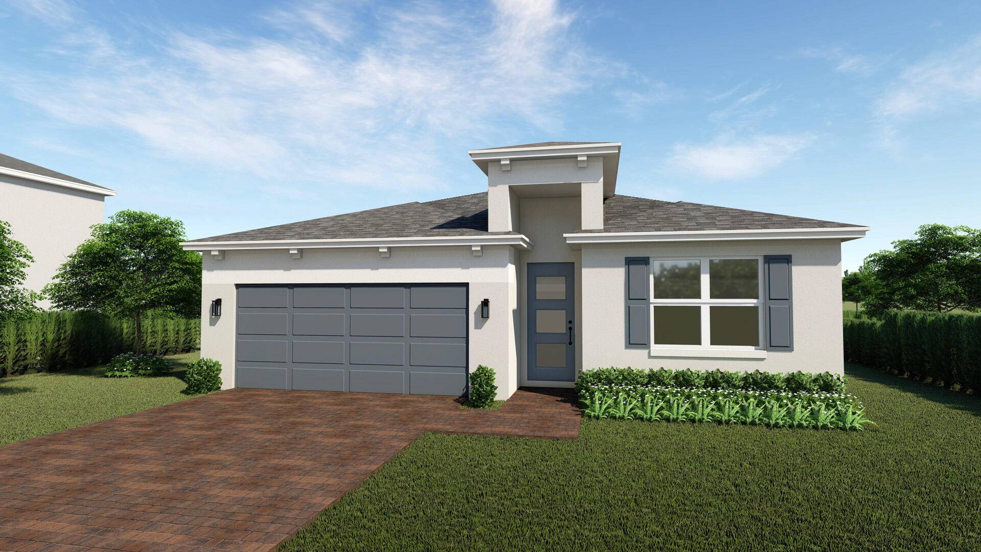 Cali Model offers 1, 828 sqft, 4 beds, 2 baths, 2 car garage.