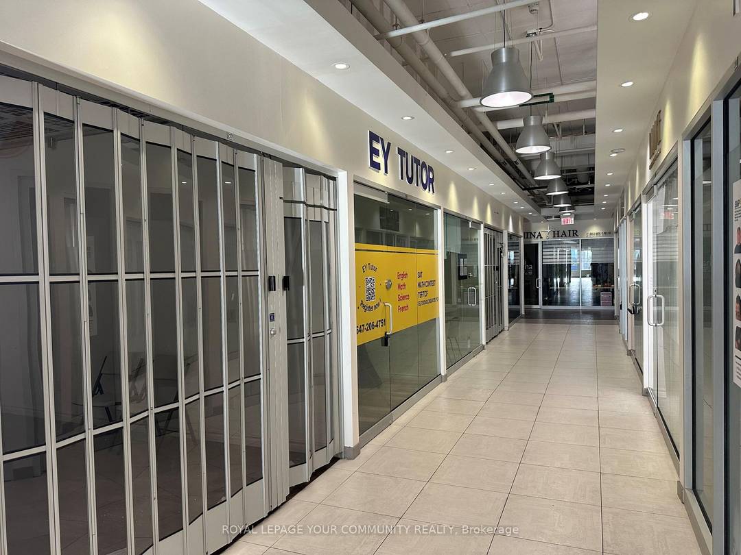 Shops On Yonge Complex Yonge Steeles One of the Unique location at the Second Floor, Finished Unit.