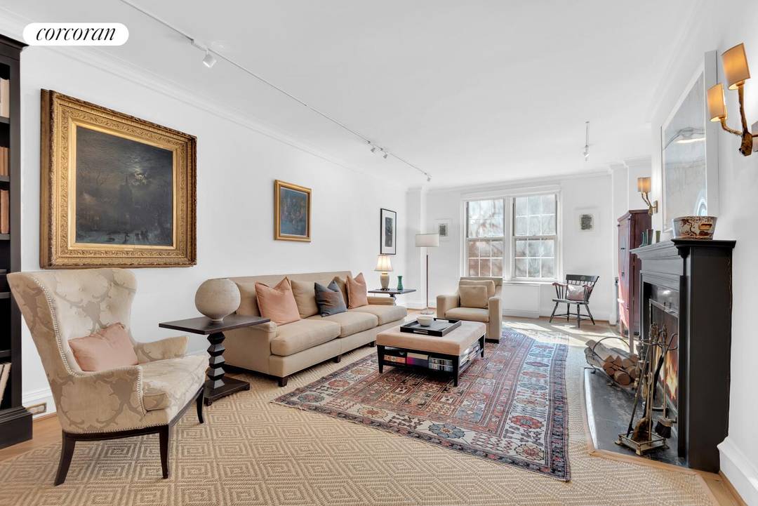 Old world elegance and contemporary luxuries imbue this gracious and expansive Edwardian 7 Room prewar home classic 6 with two staff rooms configured into third full bedroom situated in the ...